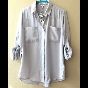 NWT Express Portofino collared button up blouse